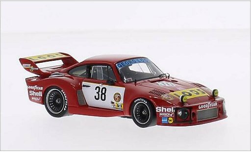 Porsche 935 1977 1/43 Spark No.38 Gelo Racing Team Loos 24h Le Mans /H.Heyer coche miniatura