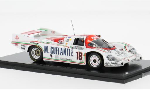 Porsche 956 1985 1/43 Spark 24h Le Mans #18 M.Sigala/O.Larrauri 1:43 coche miniatura