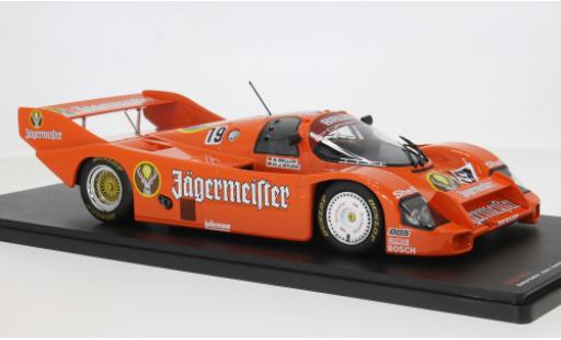 Porsche 956 1984 1/18 Werk83 K 1000 Km Imola J&auml;germeister #19 S.Bellof/H-J.Stuck 1:18 coche miniatura