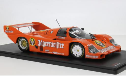 Porsche 956 1984 1/18 Werk83 KH Brun 200 Meilen Norisring J&auml;germeister #1 S.Bellof 1:18 coche miniatura