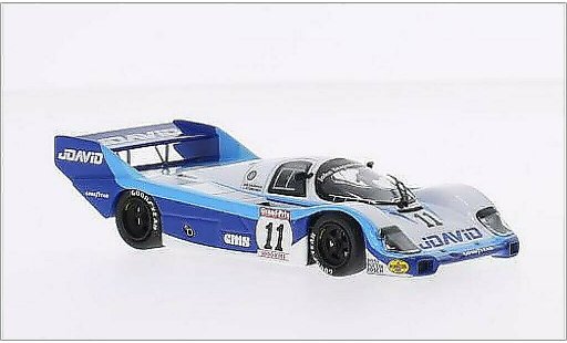 Porsche 956 1983 1/43 Minichamps No.11 John Fitzpatrick Racing JDavid 1000km Brands Hatch /D.Warwick coche miniatura