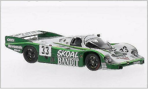 Porsche 956 1984 1/43 Spark RHD No.33 John Fitzpatrick Racing Skoal Bandit 24h Le Mans /S.van coche miniatura