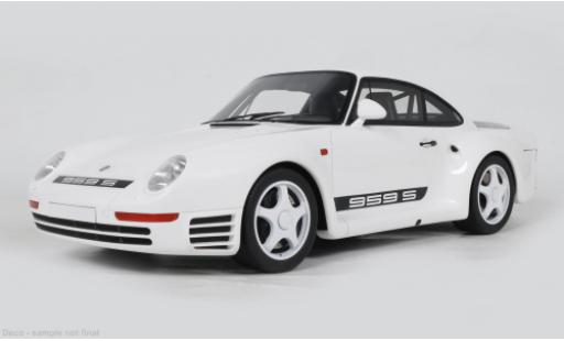 Porsche 959 1/12 GT Spirit weiss 1987 1:12
