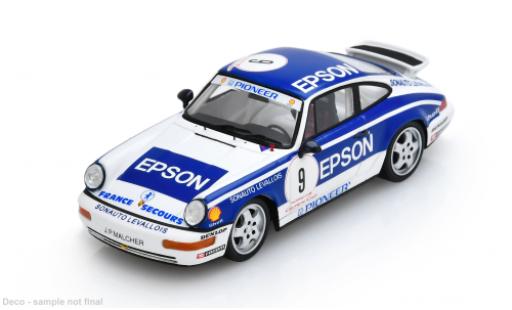Porsche 964 1/43 Spark Carrera Cup France 1991 #9 J-P.Malcher 1:43