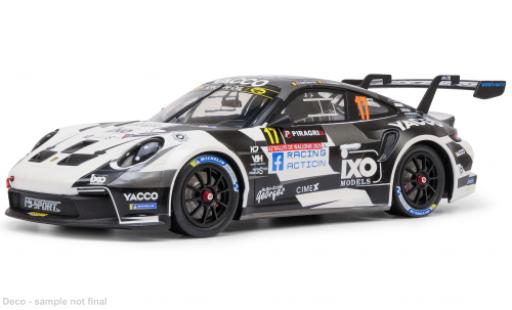 Porsche 992 1/43 IXO Rallye Wallonien 2025 #17 1:43 coche miniatura