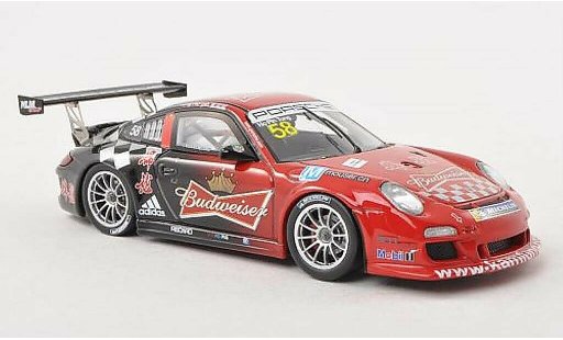 Porsche 911 GT3 CUP 1/43 Spark No.58 Budweiser Carrera Asia 2013 coche miniatura