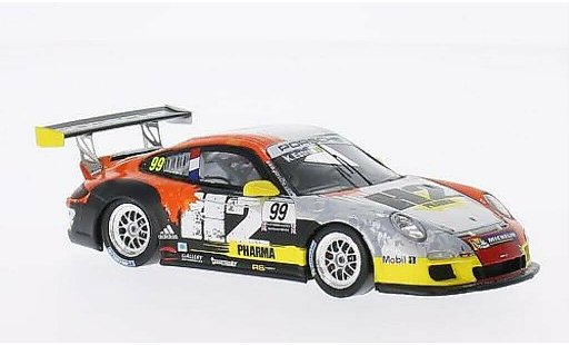 Porsche 911 GT3 CUP 1/43 Spark No.99 H2 Pharma Carrera Paul Ricard 2013 coche miniatura