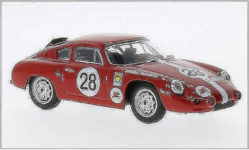 Porsche Abarth Base 1/43 Best No.28 Scuderia Filipinetti 1000 Km Nurburgring 1963 /F.Schiller coche miniatura