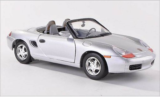 Porsche Boxster Base 1/24 Motormax (986) gris coche miniatura