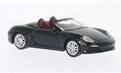 Porsche 718 S 1/64 Schuco (981) negro coche miniatura
