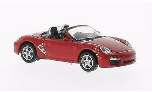 Porsche 718 S 1/87 Welly rojo coche miniatura