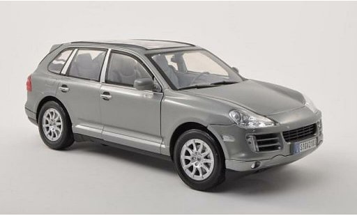 Porsche Cayenne Base 1/18 Motormax (9PA) gris 2008 coche miniatura
