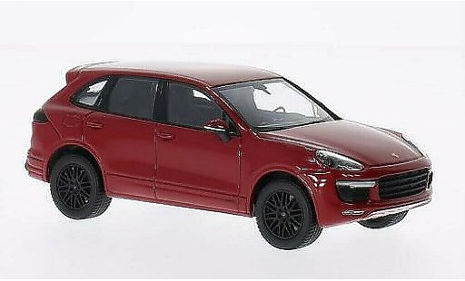 Porsche Cayenne GTS 1/43 Minichamps rojo 2014 coche miniatura
