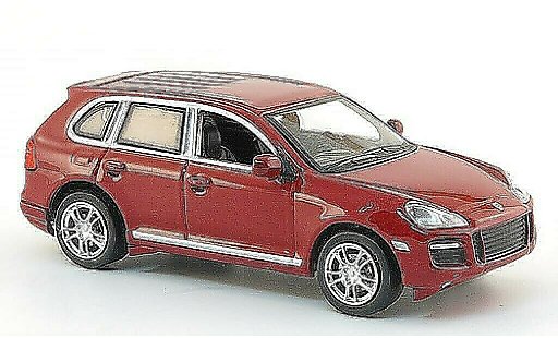 Porsche Cayenne GTS 1/64 Minichamps rojo 2007 coche miniatura