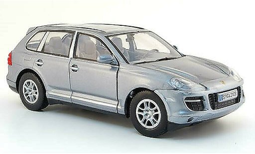 Porsche Cayenne Base 1/24 Motormax gris con Glastecho coche miniatura