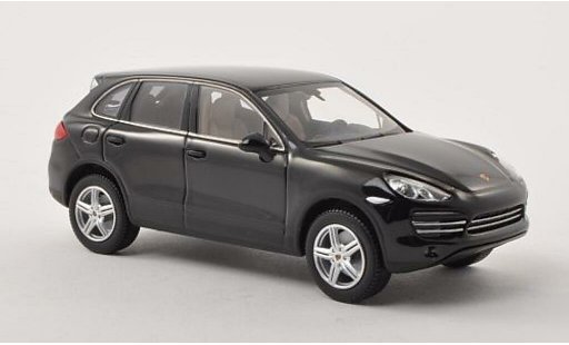 Porsche Cayenne Base 1/43 Minichamps Platinum Edition (92A) negro coche miniatura