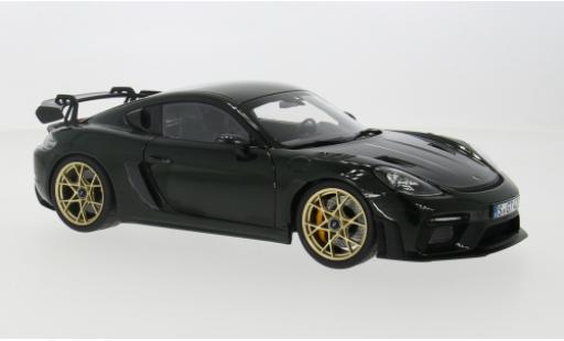 Coche miniatura Porsche Cayman GT4 1/18 Norev RS grü 1:18 Porsche Cayman GT4 1/18 Norev RS grü 1:18 coche miniatura