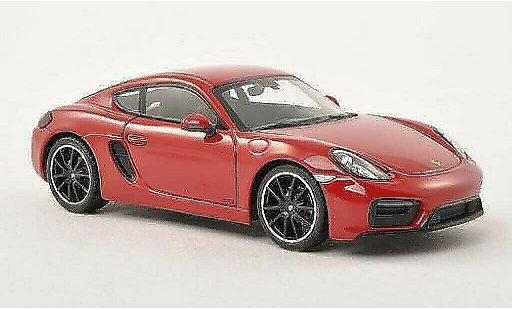 Porsche 718 GTS 1/43 Minichamps (981c) rojo coche miniatura