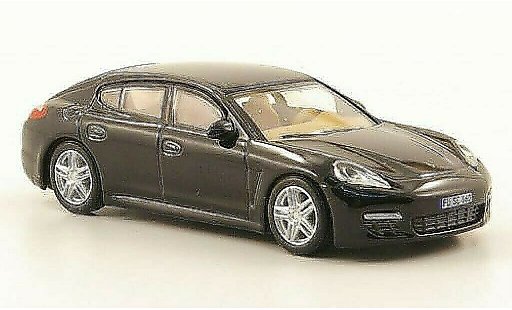 Porsche Panamera S 1/87 Schuco negro coche miniatura