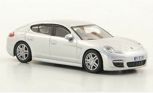 Porsche Panamera Base 1/87 Schuco gris coche miniatura
