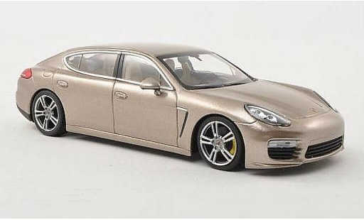 Porsche Panamera Turbo S 1/43 Minichamps Executive beige 2013 coche miniatura