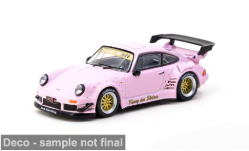 Porsche 930 RWB 1/64 Tarmac Works pink/gold 1:64 coche miniatura
