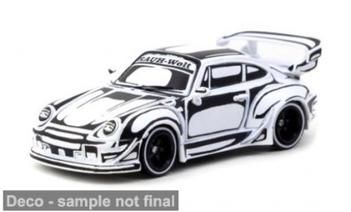 Porsche 993 RWB 1/64 Tarmac Works silber 1:64 coche miniatura