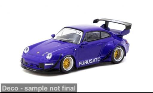 Porsche 993 RWB 1/64 Tarmac Works violett 2024 Furusato 1:64 coche miniatura
