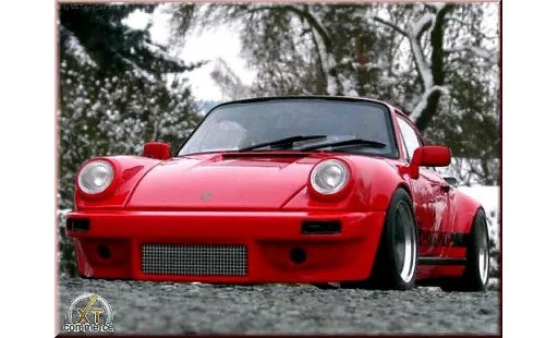 Porsche 911 RS 1/18 Autoart 3.0 carrera rojo jantes fuchs 1974 coche miniatura