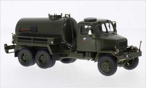 Praga V3S Tankwagen 1/43 Abrex Tank Fekalni vuz (Cesspit Emptier) tschechische Armee mate-verde coche miniatura