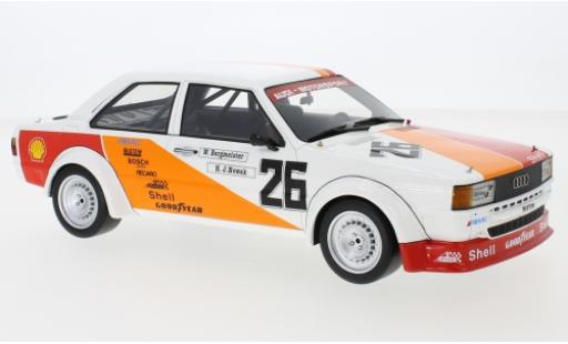 Coche miniatura Audi 80 1/18 Premium ClassiXXs (B2) Gr.2 No.26 ETCC Vallelunga 19 W.Bergmeister/H-J.Nowak Audi 80 1/18 Premium ClassiXXs (B2) Gr.2 No.26 ETCC Vallelunga 19 W.Bergmeister/H-J.Nowak coche miniatura