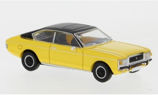 Coche miniatura Ford Granada 1/87 Premium ClassiXXs MK I Coupe amarillo/matt-negro 1974 Ford Granada 1/87 Premium ClassiXXs MK I Coupe amarillo/matt-negro 1974 coche miniatura