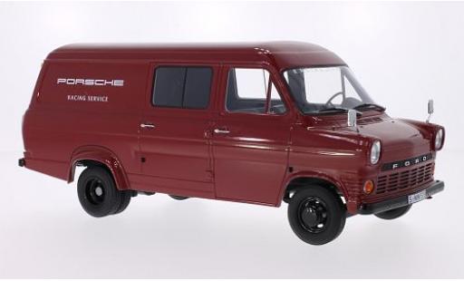 Coche miniatura Ford Transit 1/18 Premium ClassiXXs MKI Kasten Porsche Racing Service 1965 Ford Transit 1/18 Premium ClassiXXs MKI Kasten Porsche Racing Service 1965 coche miniatura