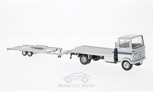 Coche miniatura Mercedes LP 608 1/43 Premium ClassiXXs gris Martini mit Hänger Mercedes LP 608 1/43 Premium ClassiXXs gris Martini mit Hänger coche miniatura