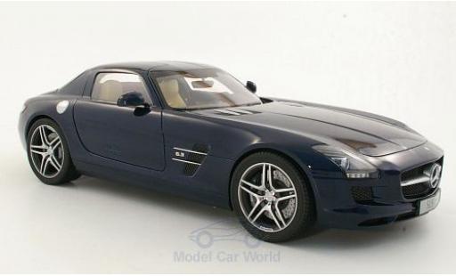 Mercedes SLS 1/12 Premium ClassiXXs AMG (C197) metalico azul coche miniatura