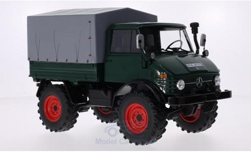 Mercedes Unimog 1/18 Premium ClassiXXs 406 verde mit Plane coche miniatura