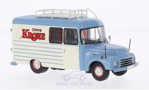 Opel Blitz 1/43 Premium ClassiXXs 175t Circus Krone Fenster-Koffer-LKW mit Dachgepäckträger coche miniatura