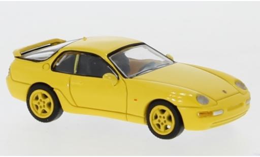 Porsche 968 1/87 Premium ClassiXXs amarillo 1991 coche miniatura