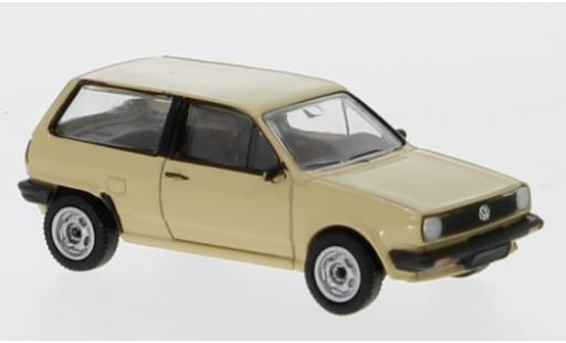 Coche miniatura Volkswagen Polo 1/87 Premium ClassiXXs II beige 1985 Volkswagen Polo 1/87 Premium ClassiXXs II beige 1985 coche miniatura