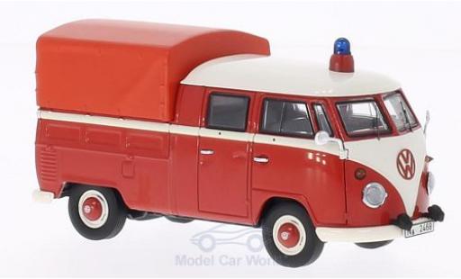 Coche miniatura Volkswagen T1 B 1/43 Premium ClassiXXs Doppelkabine mit Plane Feuerwehr Volkswagen T1 B 1/43 Premium ClassiXXs Doppelkabine mit Plane Feuerwehr coche miniatura