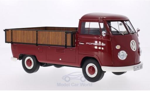 Coche miniatura Volkswagen T1 A 1/43 Premium ClassiXXs Großraumpritsche Porsche 1965 Volkswagen T1 A 1/43 Premium ClassiXXs Großraumpritsche Porsche 1965 coche miniatura
