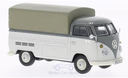 Coche miniatura Volkswagen T1 A 1/43 Premium ClassiXXs Pritsche gris mit Plane Volkswagen T1 A 1/43 Premium ClassiXXs Pritsche gris mit Plane coche miniatura