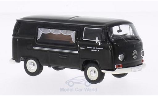 Coche miniatura Volkswagen T2 B 1/43 Premium ClassiXXs a Kasten negro Gemeinde- und Sterbevereine Rohrbach Bestattungswagen Volkswagen T2 B 1/43 Premium ClassiXXs a Kasten negro Gemeinde- und Sterbevereine Rohrbach Bestattungswagen coche miniatura