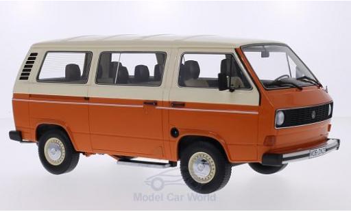 Coche miniatura Volkswagen T3 B 1/18 Premium ClassiXXs Bus naranja/beige Volkswagen T3 B 1/18 Premium ClassiXXs Bus naranja/beige coche miniatura