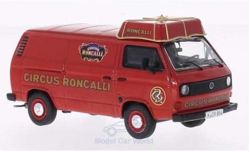Coche miniatura Volkswagen T3 A 1/43 Premium ClassiXXs a Circus Roncalli Kasten mit Schirmdach Volkswagen T3 A 1/43 Premium ClassiXXs a Circus Roncalli Kasten mit Schirmdach coche miniatura