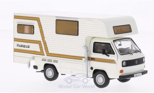 Coche miniatura Volkswagen T3 B 1/43 Premium ClassiXXs a Pritsche Tischer-Camping blanco/marron Volkswagen T3 B 1/43 Premium ClassiXXs a Pritsche Tischer-Camping blanco/marron coche miniatura