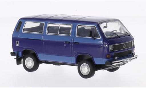 Coche miniatura Volkswagen T3 1/43 Premium ClassiXXs b Syncro Bus azul/azul Volkswagen T3 1/43 Premium ClassiXXs b Syncro Bus azul/azul coche miniatura