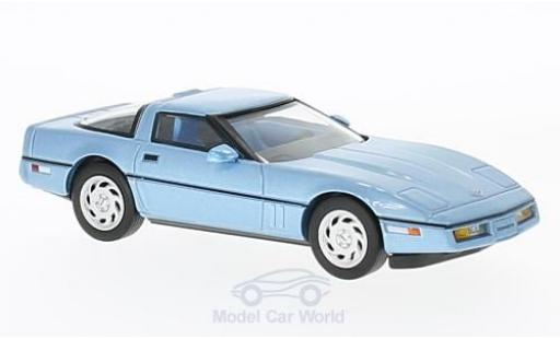 Chevrolet Corvette C4 1/43 Premium X (C4) metalico azul 1984 coche miniatura