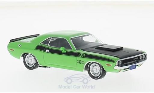 Coche miniatura Dodge Challenger 1970 1/43 Premium X T/A verde/negro 1970 Dodge Challenger 1970 1/43 Premium X T/A verde/negro 1970 coche miniatura