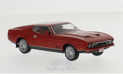 Ford Mustang 1971 1/43 Premium X Mach 1 rojo 1971 coche miniatura